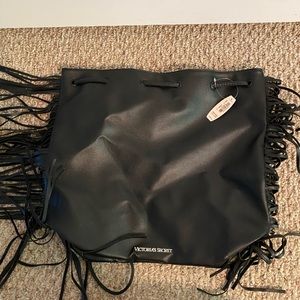VICTORIA SECRET Black Backpack